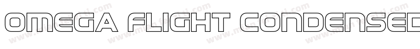Omega Flight Condensed字体转换